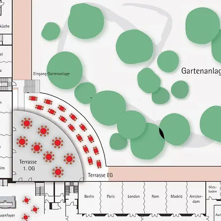 فندق Esperanto Kongress- Und Kulturzentrum فولدا